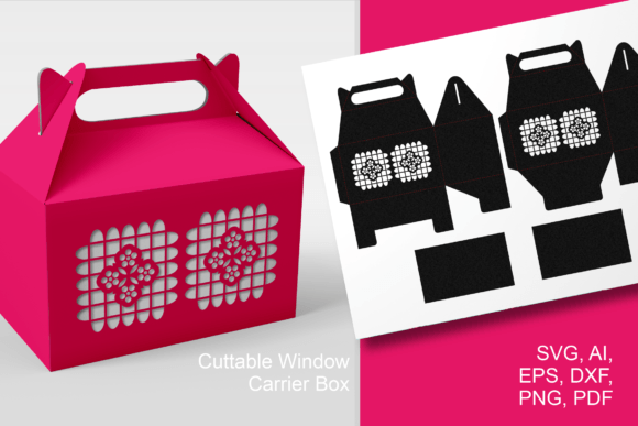 Cinco De Mayo Gable Favor Box 3 Template