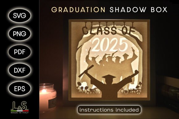 Review: Boy Graduation 3D SVG for Shadow Boxes