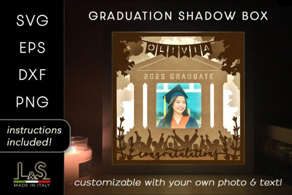 Review: Personalized Photo Graduation Shadowbox Design